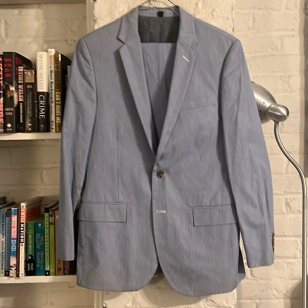 J Crew Thompson Suit Slim Fit 40R/33W